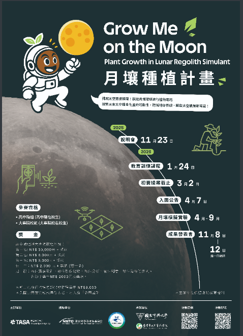Grow Me on the Moon-月壤種植海報